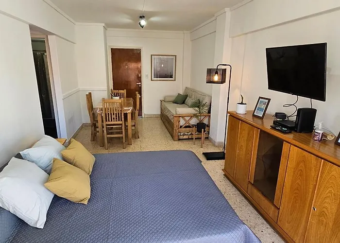 Depto Monoambiente En Mar Del Plata - Frente A Playa Varese -Balcon Contrafrente