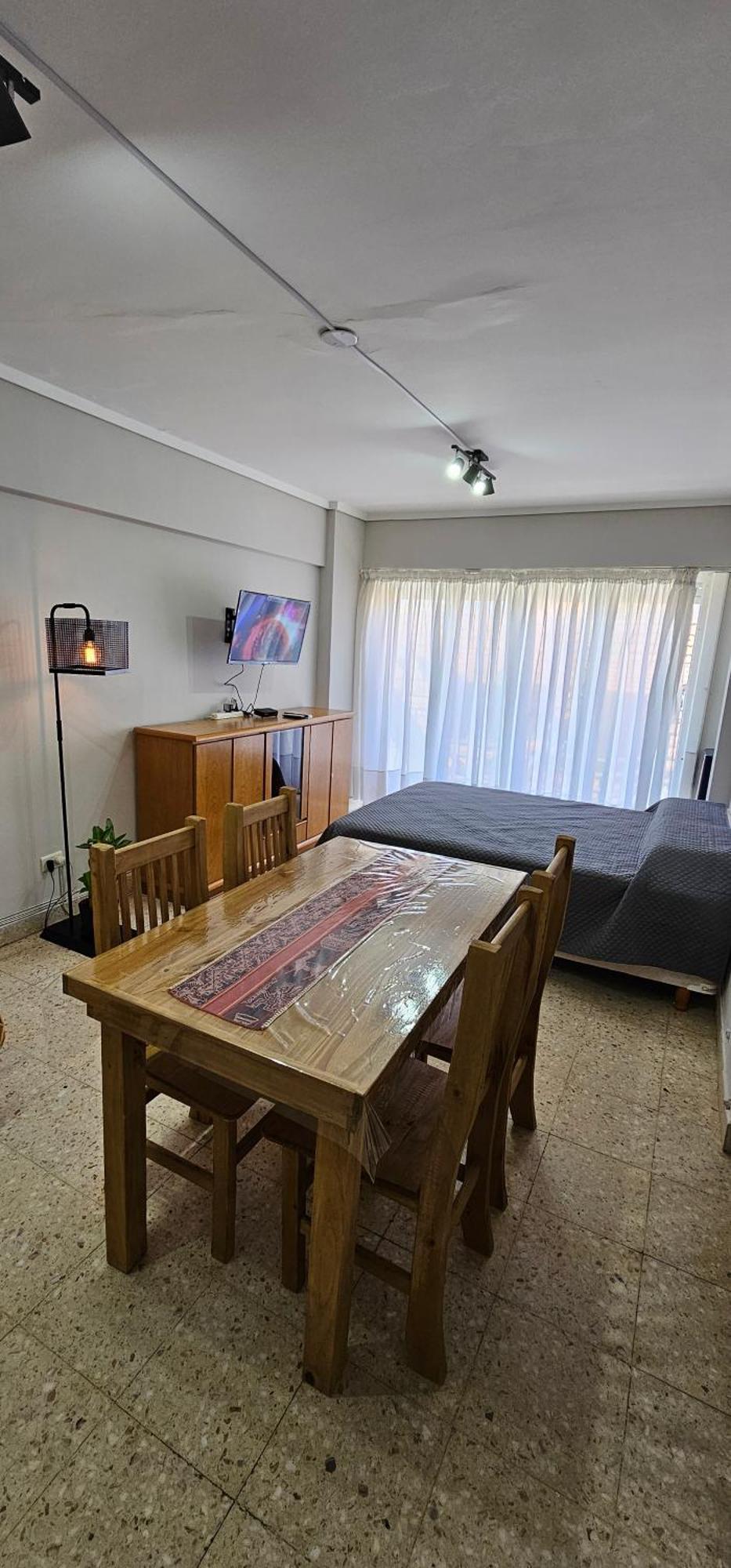 Depto Monoambiente En - Frente A Playa Varese -balcon Contrafrente Apartment Mar del Plata