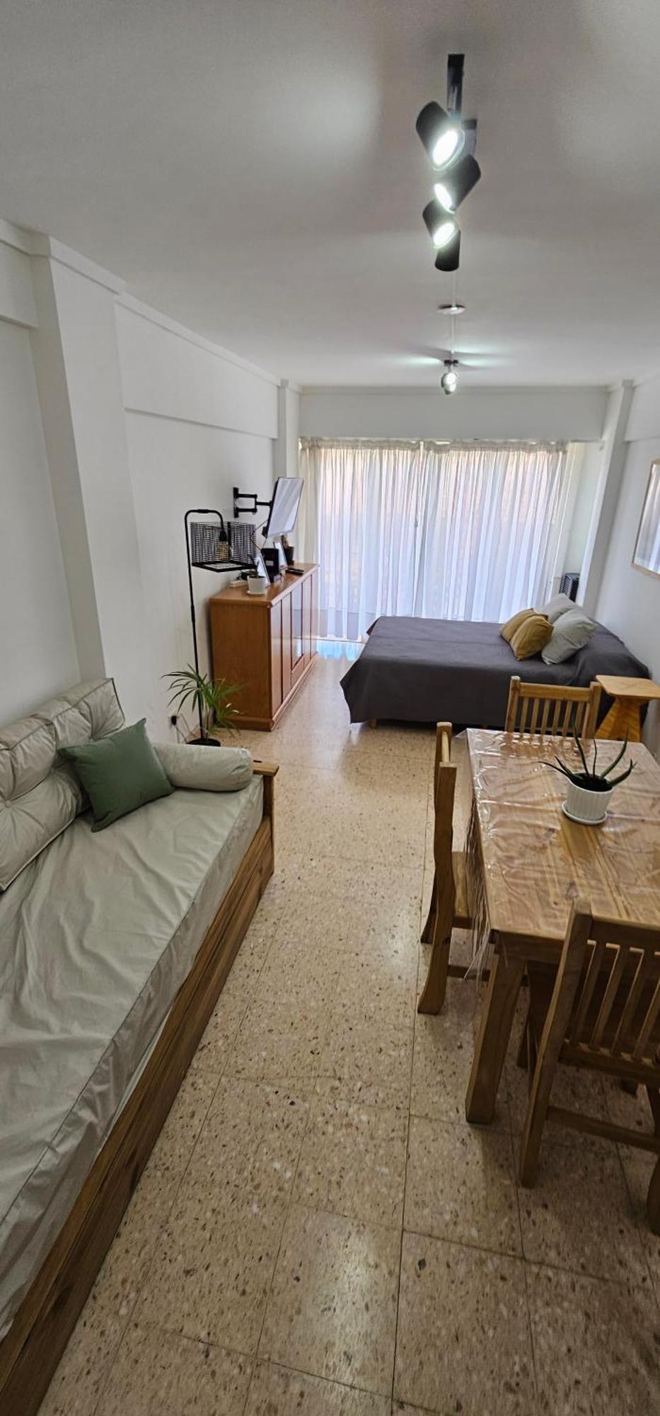 Depto Monoambiente En - Frente A Playa Varese -balcon Contrafrente Apartamento